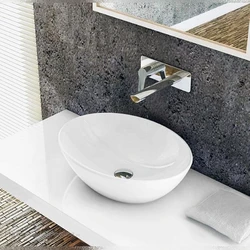 Sink Bowl In The Bathroom Interior