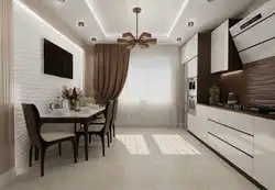 Milk chocolate kitchen design