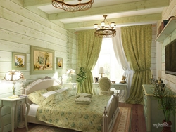 Bedroom design in your country house