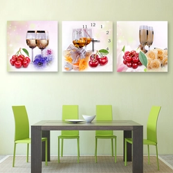 Pictures for the kitchen on the wall photo print