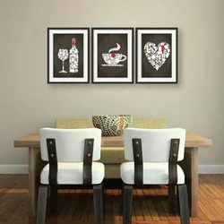 Pictures for the kitchen on the wall photo print