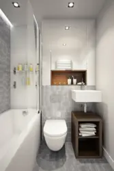 Дизайн ванной 2 метра без унитаза