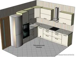 Дизайн Кухни Вход Слева
