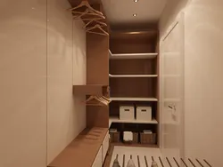 Design of a storage room in a panel house apartment