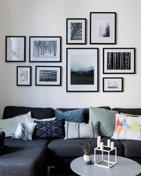 Фотографии разместить на стены в квартире