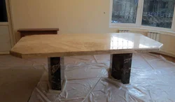 Photo Of Kitchen Tables Made Of Stone