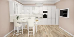 White oak kitchen design