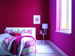 Bedroom fuchsia photo