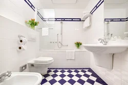 White bathroom small room design