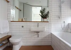 White bathroom small room design