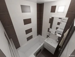 Bathroom in a nine-story building design