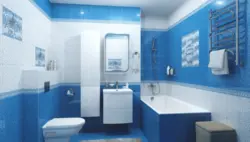 Bathroom design 2 colors