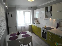 Photo of a kitchen in a three-room apartment