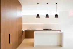 Light kitchen in minimalist style photo