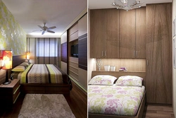 Дизайн спальни ширина 2 м
