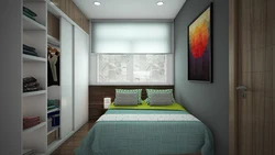 Bedroom design width 2 m