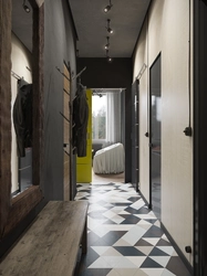Tile Design In A Narrow Hallway
