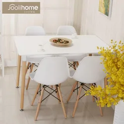 Small kitchen interior table and chairs