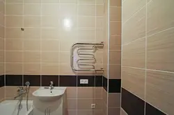 Tiles in the bathroom partially photo