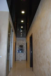 Suspended ceilings photo hallway and kitchen