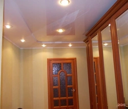 Suspended ceilings photo hallway and kitchen