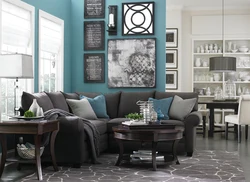 How To Dilute The Gray Color In The Living Room Interior