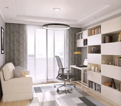 Дизайн комнаты в двухкомнатной квартире панельного дома