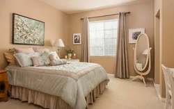Sand-Colored Bedroom Photo