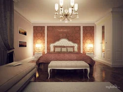 Photo Of A Bedroom In A Classic Style, Dark