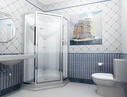 Душ фотосуреті бар ваннаға арналған панельдер