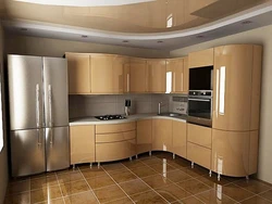Photo of kitchen interior enamel