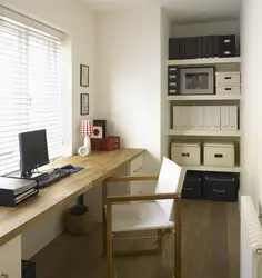 Computer table in kitchen design