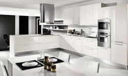 White kitchen modern photo