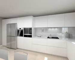 Белая кухня модерн фото