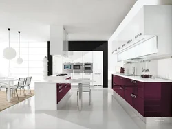 Белая Кухня Модерн Фото