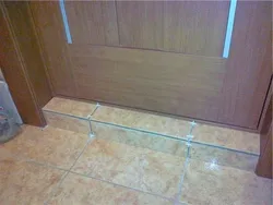 Threshold to the bathroom photo