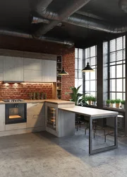 Corner Kitchen Loft Photo