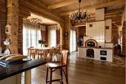 Kitchen Interior In Russian Style