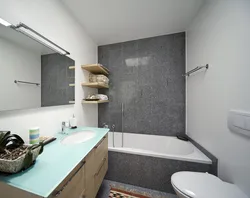 Photo Of A Simple Bathroom