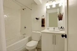 Фото простой ванной комнаты