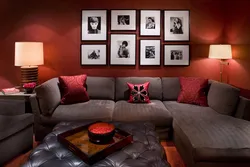 Living room design sofa color