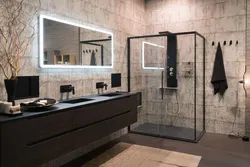 Душ современный дизайн ванной