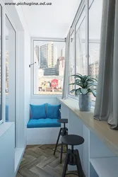 Интерьер балкона квартиры хрущевки