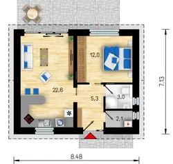 House 3 Bedrooms Up To 100 Square Photo