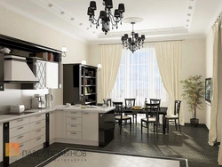 Kitchen dining room design 20 square meters