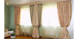 Living Room Window Cornice And Curtain Design