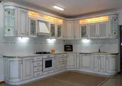 White solid wood kitchens photo