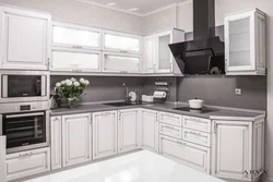 White solid wood kitchens photo