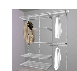 Система хранения для гардеробной конструктор фото