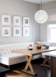 Photo Of A Kitchen With A Sofa And Table Chairs